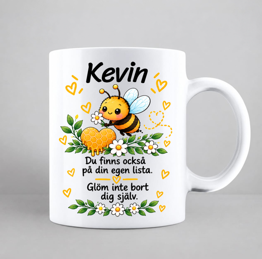 Mugg | Honungsbi | Hjärta