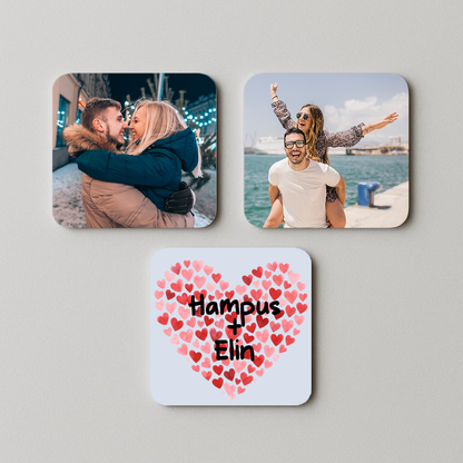 Love Magneter | 3-pack | Foto & Text