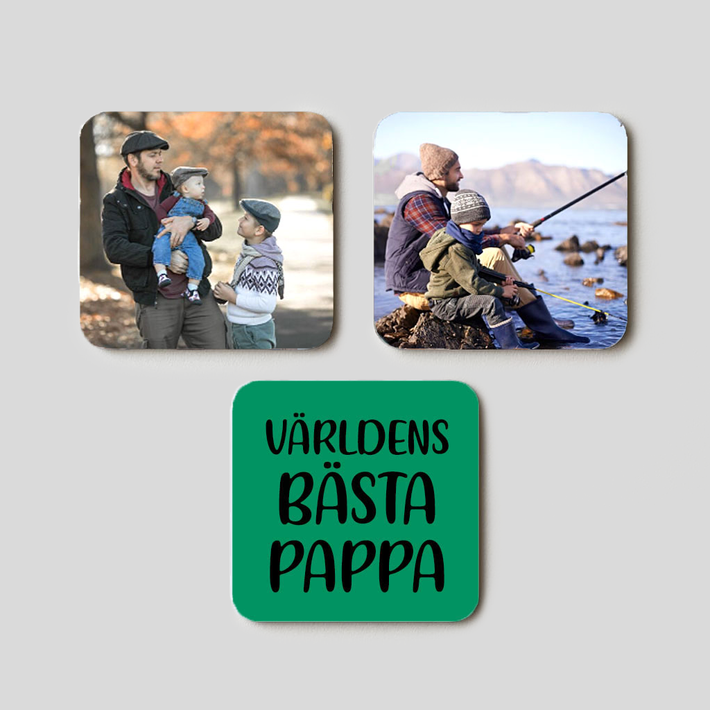 Magnet | 3-pack | Foto & Text