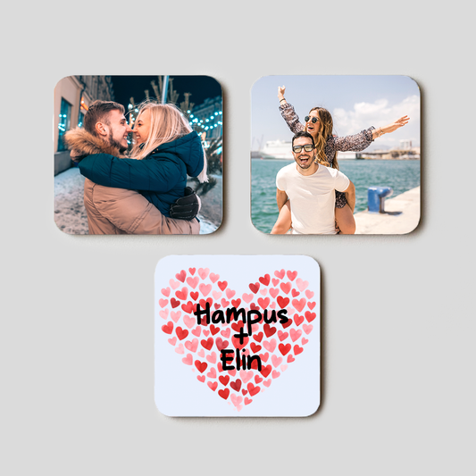 Love Magneter | 3-pack | Foto & Text