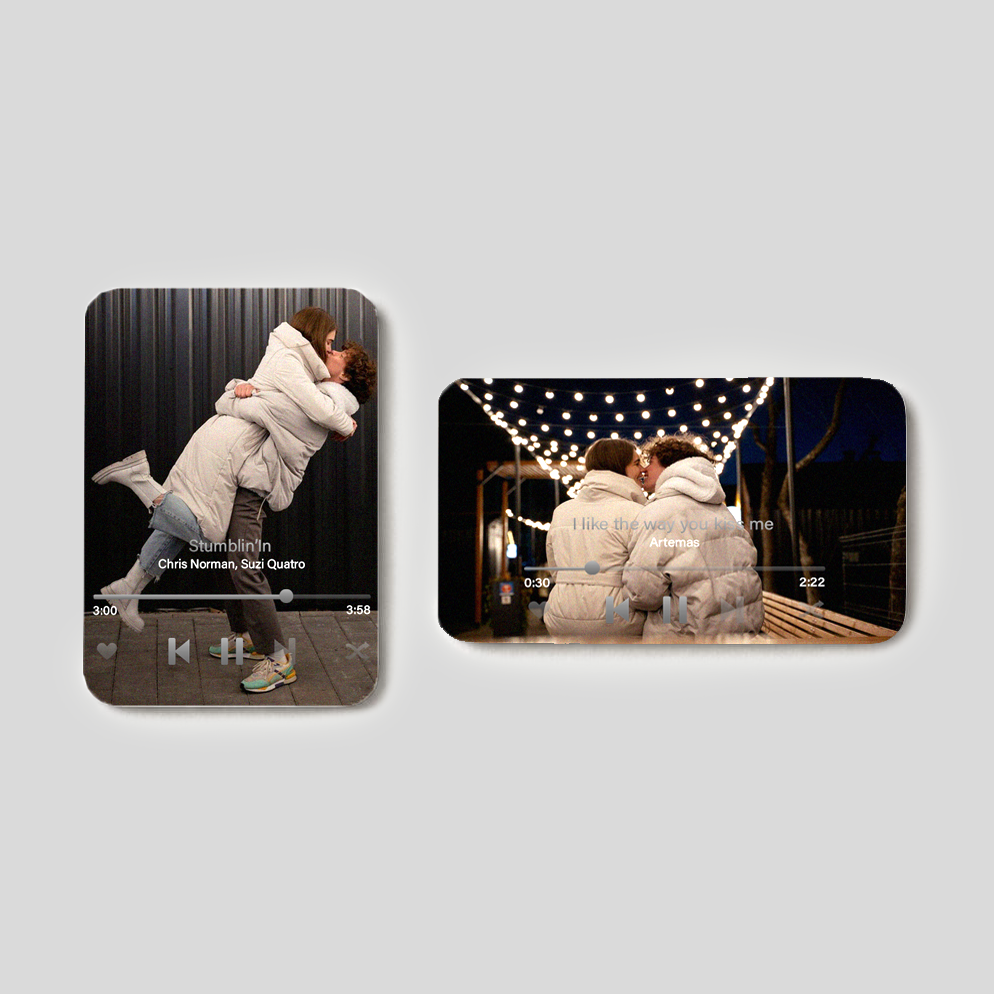 Foto magnet | Personlig | Låt