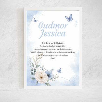 personlig poster gudmor