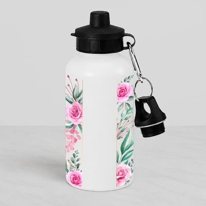 Vattenflaska | Blommor