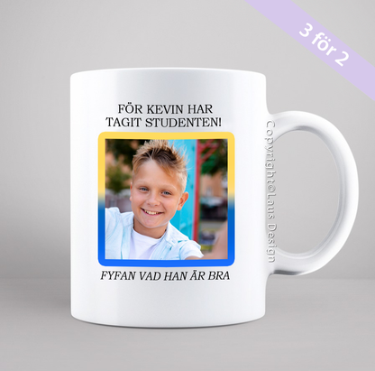 Studentmugg med Foto