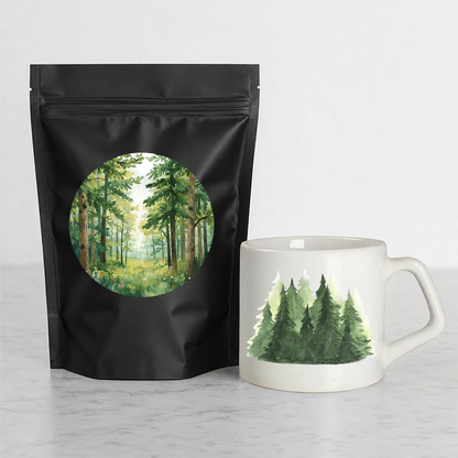 Presentpaket | Kaffe & Mugg | Skog