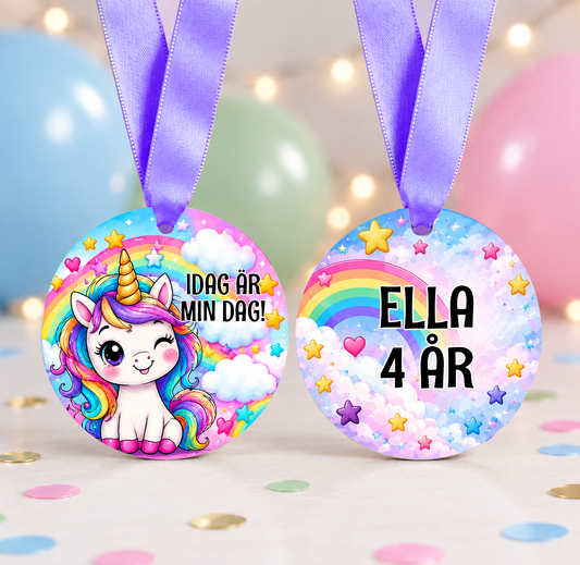 Medalj | Födelsedag | Unicorn