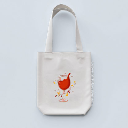 Tygkasse | Winebag | Valfri text