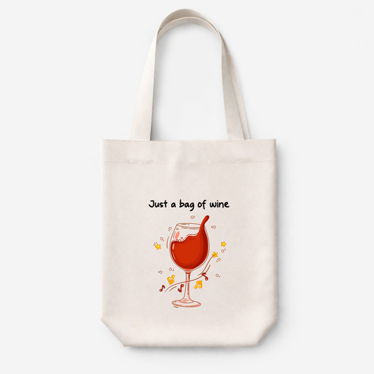 Tygkasse | Winebag | Valfri text